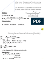 7-3 (Combined Bending and Axial Load)