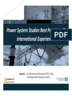 DR - Dharshana-Power System Studies Best Practices & International Experiences