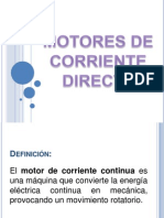 Caracteristicas y Aplicaciones Motores DC