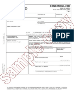 Https WWW - Bimco.org Media Chartering Document Samples Bill of Ladings Sample Copy CONGENBILL 2007