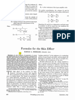 Formulas For The Skin Effect