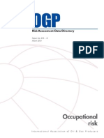 OGP - Occupational Risk - March 2010