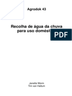 Recolha de Água Da Chuva para Uso Domestico