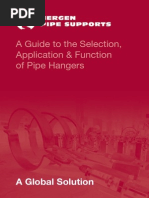 A Guide To The Selection, Application & Function of Pipe Hangers