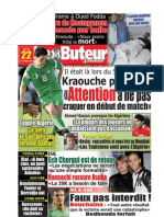 LE BUTEUR PDF Du 22/10/2009