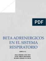 Beta Adrenergicos