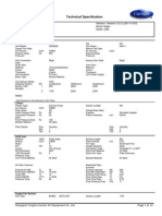 AHU Technical Specification & Drawing