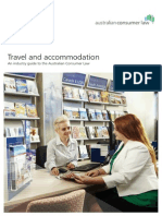 Travel Accommodation - An Industry Guide To The Australian Consumer Law 0