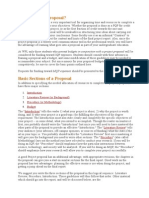 Why A Project Proposal?: Literature Review (Or Background) Procedure (Or Methodology) Budget