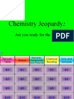 Chemistry Jeopardy