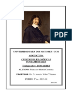 Trabajo Final Sobre DESCARTES