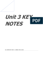 Unit 3 KEY Notes: As Chemistry Unit 3: Abrar Syed Zoob