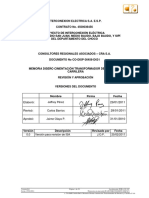 CO-DISP-36456-D631 Memoria Diseño Cimentación Transformador de Potencia y Carrilera V 0.0