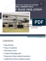 Seismic Base Isolation