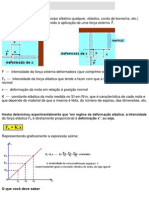 Lei de Hooke (Força Elástica) Exercicios e Resposta