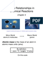 3 CHANG Mass Relationships in Chemical Reactions PPT - ppt3c