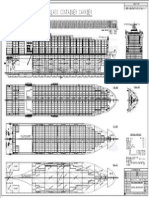 5400 TEU General Arrangement