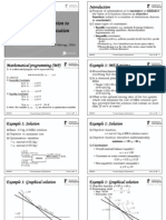 Lecture 1 - Intro To Math Optimisation