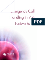 Emergency Call Handling in Voip Networks