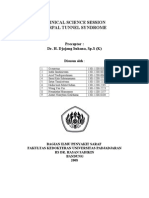 Clinical Science Session Carpal Tunnel Syndrome: Preceptor: Dr. H. Djajang Suhana, SP.S (K)