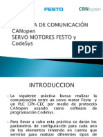 PRÁCTICA DE COMUNICACIÓN CANopen