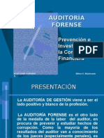 Auditoria Forense Por Milton Maldonado