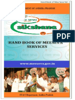 Mee Seva Hand Book Final