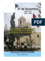  27 de Diciembre 