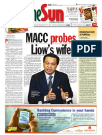 Thesun 2009-10-20 Page01 Macc Probes Liows Wife