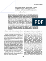 Harter 1981 SElf Report Scale of Intrinsic