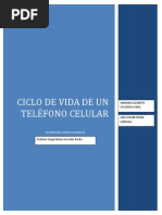 El Ciclo de Vida de Un Teléfono Celular