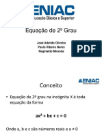 Equação de 2º Grau