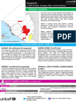 EBOLA: Sub-Regional Snapshot: Guinea, Liberia, Sierra Leone, Côte D'ivoire, Senegal, Mali, Guinea-Bissau