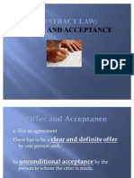 Offer and Acceptance