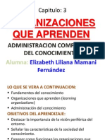 Organizaciones Que Aprenden