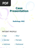 Case Presentation: Radiology HMC