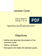 Business Cycle Activity 17 & 18