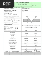 Agoco Welding Procedure Specification: Gtaw/Saw Manual JOINTS (QW-402)