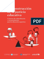 L Educacion Construccion de La Justicia Educativa 2011