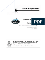 Ultra Low Freezer (Tower) Manual