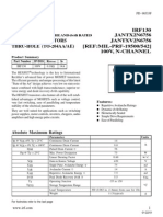 JANTX2N6756 Hexfet Transistors JANTXV2N6756 THRU-HOLE (TO-204AA/AE) (REF:MIL-PRF-19500/542) IRF130