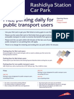 Rashidiaya RTA Car Parking Map in Dubai