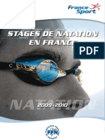 Brochure Natation