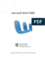 Microsoft Word 2008-EBook