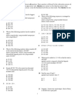 B, C and D. For Each Question, Choose One Answer Only. Blacken Your Answer On The Objective Answer Sheet