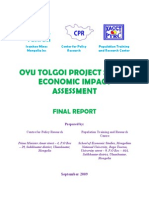 Oyu Tolgoi Socio Economic Impact Assessment 2009 ENG