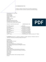 Architect's Schedule of Minimum Basic Fee