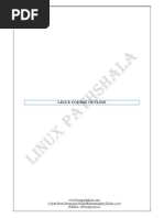 Linux Course Outline of Linux Pathshala