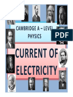 Chapter 19 Current of Electricity