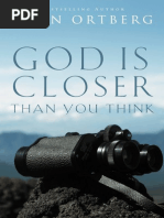 God Is Closer Thank You Think Sample